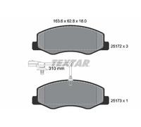 Genuine OE Textar Brake Pads Full Set Of 4 Rear 2517201