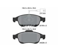 TEXTAR 2518001 Brake pad set