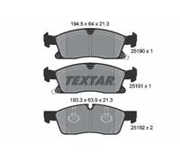 For Jeep Genuine OE Textar Brake Pads Full Set Of 4 Front 2519001