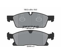 Front Brake Pad Set For Disc Fits Mercedes-Benz GL-Class GLE GLS TEXTAR 2519201