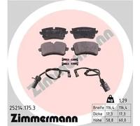 ZIMMERMANN 25214.175.3 Brake pad set