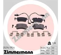 ZIMMERMANN 25214.175.4 Brake pad set