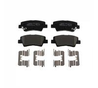 Brake pads 25337.160.1 ZIMMERMANN for HYUNDAI KIA SSANGYONG
