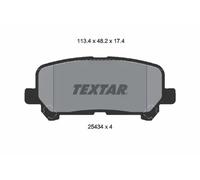 TEXTAR 2543403 Brake pad set