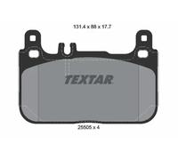 Textar 2550501 Brake Pad Set