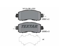 TEXTAR 2558101 Brake pad set
