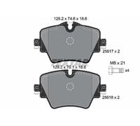 Brake pads 2561701 TEXTAR for MINI BMW