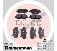 ZIMMERMANN 25692.180.2 Brake pad set
