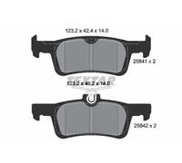 Textar Brake Pad Set – 2584104 – Rear