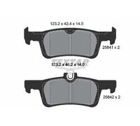 Textar Brake Pad Set – 2584104 – Rear
