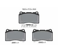 TEXTAR 2585001 Brake pad set