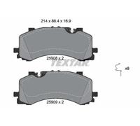 Textar 2590801 Brake Pad Set