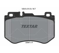 TEXTAR 2599701 Brake pad set