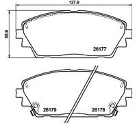 TEXTAR 2617701 Brake pad set