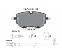 TEXTAR 2641601 Brake pad set