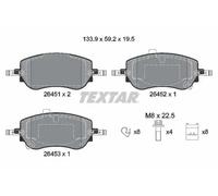 TEXTAR 2645101 Brake pad set