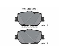 TEXTAR 2645401 Brake pad set