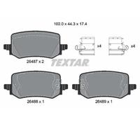 TEXTAR 2648701 Brake pad set