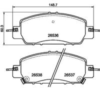 TEXTAR 2653601 Brake pad set