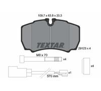 Brake pads 2912307 TEXTAR for FORD TRANSIT Bus TRANSIT Van TRANSIT TOURNEO Bus