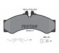 Brake pads 2915301 TEXTAR for VW MERCEDES-BENZ MULTICAR