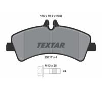 Textar Rear Brake Pads fits Mercedes-Benz Sprinter 5-T VW Crafter 30-50 4,6-T