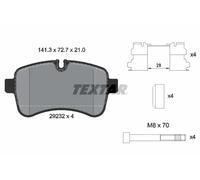 Brake pads 2923201 TEXTAR for IVECO DAILY IV Platform/Chassis DAILY IV Van