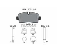 Brake pads 2947801 TEXTAR for IVECO DAILY VI Platform/Chassis DAILY VI Van