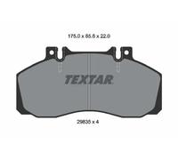 Brake Pads Set 2983506 Genuine OE Textar 0014201520 0024205720 0024206220