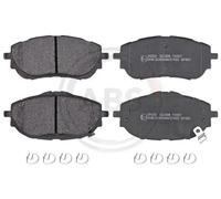 ABS All Brake Systems Brake Pad Set 35025 Disc Brake for Toyota Corolla, Auris, Corolla iM, Altis