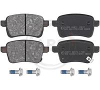 ABS All Brake Systems Rear Brake Pad Set 35079 - Fits Fiat Opel Vauxhall