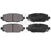 Brake pads 35198 A.B.S. for JEEP WRANGLER IV