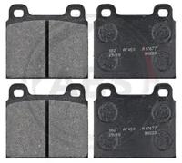 Brake pads 36025/1 A.B.S. for VW TRANSPORTER / CARAVELLE T3 Bus