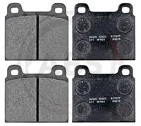 Original a. B. S. S. Set of Brake Pads Disc Brake 36025 for Alfa Romeo Bedford