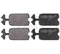 BRAKE PAD SET DISC BRAKE 36046 FOR CITROËN 2/CV/AKZ/Van MEHARI ACADIANE AMI 0.6L