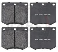 Brake pads 36109 A.B.S. for FORD TVR ROLLS-ROYCE