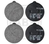 Brake pads 36116 A.B.S. for CITROËN CX CX II CX Break CX Mk II Break SM