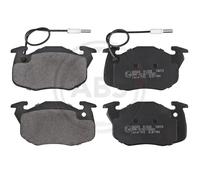 ABS All Brake Systems Brake Pads 36565 - Front - Fits Peugeot Renault Citroen