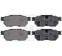 Rear Brake Pad Set A.B.S. 36619 for Honda Civic/Accord/Prelude (85-92)