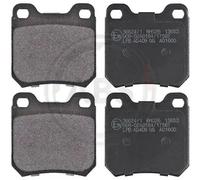Front/Rear Brake Pad Set A.B.S. 36624/1 for Saab/Chevrolet/Vauxhall/VW/Cadillac/