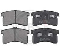 Brake pads 36745 A.B.S. for DAIHATSU MIRA III CUORE IV