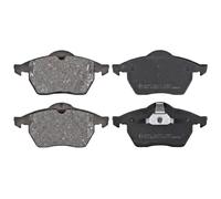 ABS All Brake Systems Brake Pads 36897, Disc Brake, Fits Opel Vectra B 1.6 I, Saab