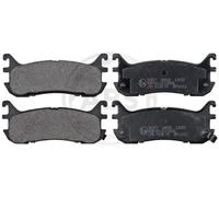 ABS All Brake Systems Brake Pads 36927 – Disc Brake Set for Mazda MX-5 Mk II, 323 F Mk V