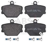 Brake pads 37220 A.B.S. for SMART FORTWO Coupe FORTWO Cabrio CITY-COUPE CABRIO