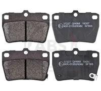 Brake pads 37227 A.B.S. for TOYOTA RAV 4 Mk II
