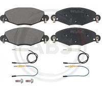 A.B.S. Brake Pad Set 37285 – Front Disc Brake for Citroen C5 I/II 2.9L 6cyl (XFX/XFU)