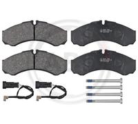 A.B.S. Brake Pad Set 37299 Front incl. wear warning contact for IVECO DAILY 3 Bus