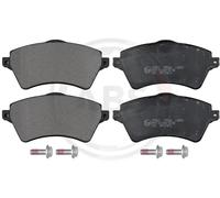 ABS All Brake Systems Brake Pad Set 37303 - Front Disc - Land Rover Freelander I (98-06)