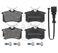 ABS All Brake Systems - Brake Pads 37334 - Rear - for VW Audi Seat