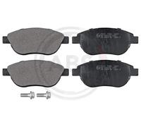 Brake pads 37418 A.B.S. for PEUGEOT FIAT